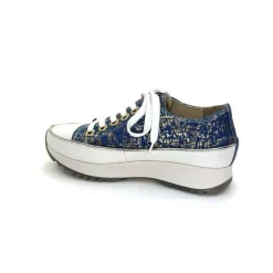 Sport Chic|Baskets<Muratti Baskets Rosemetal H0842 Frasseto Textile Blanc Bleu