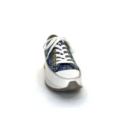 Sport Chic|Baskets<Muratti Baskets Rosemetal H0842 Frasseto Textile Blanc Bleu