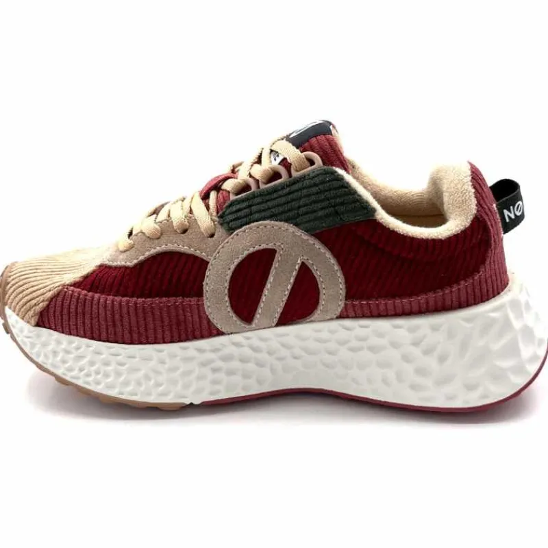 Sport|Décontracté<No Name Baskets Running à Plateforme Carter Runner W Bordeaux Sable BordeauxSable