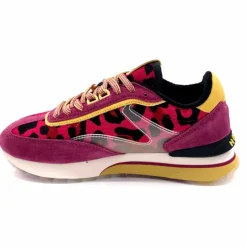 Sport Chic|Animalier<hoff Baskets Running Pink Kady 22403008 Daim &amp; Textile Fushia Rose