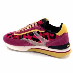 Sport Chic|Animalier<hoff Baskets Running Pink Kady 22403008 Daim &amp; Textile Fushia Rose