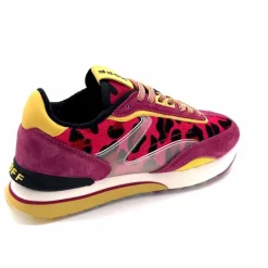 Sport Chic|Animalier<hoff Baskets Running Pink Kady 22403008 Daim &amp; Textile Fushia Rose
