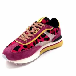 Sport Chic|Animalier<hoff Baskets Running Pink Kady 22403008 Daim &amp; Textile Fushia Rose