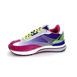 Sport|Baskets<hoff Baskets Running Star Daim Fushia Textile Violet Métal Vert Blanc