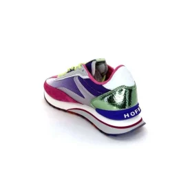 Sport|Baskets<hoff Baskets Running Star Daim Fushia Textile Violet Métal Vert Blanc