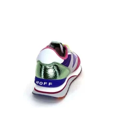 Sport|Baskets<hoff Baskets Running Star Daim Fushia Textile Violet Métal Vert Blanc