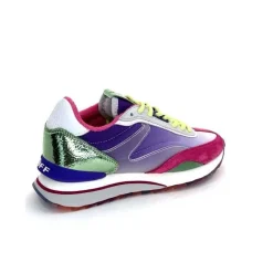Sport|Baskets<hoff Baskets Running Star Daim Fushia Textile Violet Métal Vert Blanc