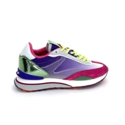 Sport|Baskets<hoff Baskets Running Star Daim Fushia Textile Violet Métal Vert Blanc