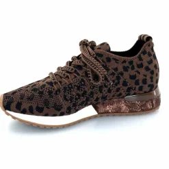 Sport Chic|Sport<Ivoire0317a Baskets Running Ivoire 1832649 4591 Textile Leo Marron