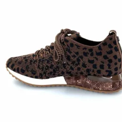 Sport Chic|Sport<Ivoire0317a Baskets Running Ivoire 1832649 4591 Textile Leo Marron