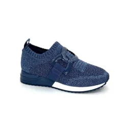 Sport Chic|Décontracté<Ivoire0317a Baskets Running Ivoire 2303626 Textile Denim Bleu