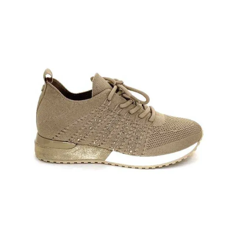 Sport|Décontracté<Ivoire0317a Baskets Running Ivoire 2112649 Textile Beige