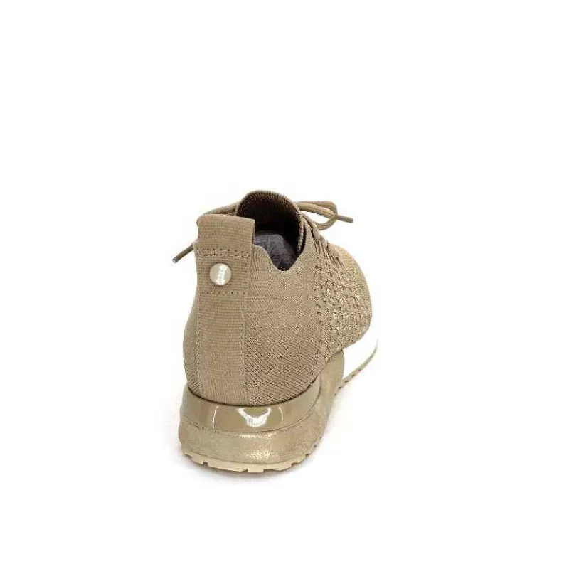Sport|Décontracté<Ivoire0317a Baskets Running Ivoire 2112649 Textile Beige