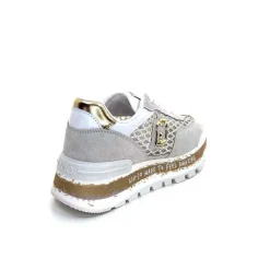 Teenager|Sport<Liu.Jo Baskets Running Ba4001 Daim Gris Blanc