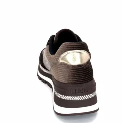 Sport Chic|Compensées & Plateformes<Liu.Jo Baskets Running Bf4053 Velours Marron