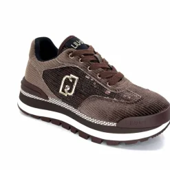 Sport Chic|Compensées & Plateformes<Liu.Jo Baskets Running Bf4053 Velours Marron