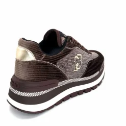 Sport Chic|Compensées & Plateformes<Liu.Jo Baskets Running Bf4053 Velours Marron