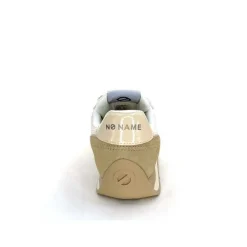 Sport Chic|Baskets<No Name Baskets Running City Run Jogger W Daim Textile Blanc Beige