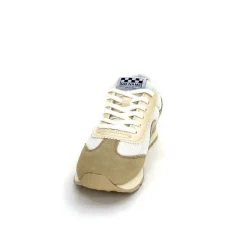 Sport Chic|Baskets<No Name Baskets Running City Run Jogger W Daim Textile Blanc Beige