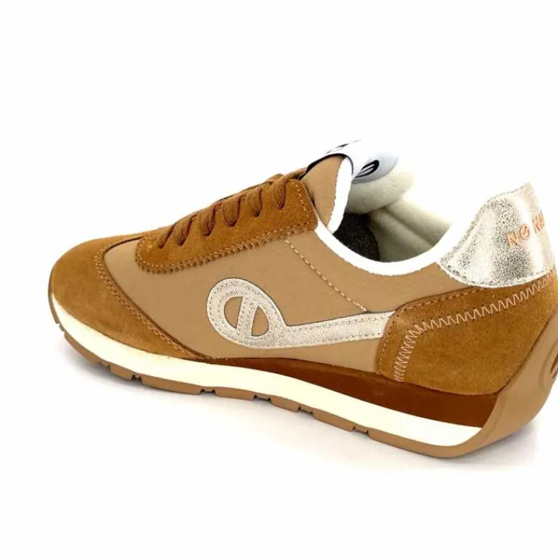 Teenager|Décontracté<No Name Baskets Running City Run Jogger W Daim Noisette Marron