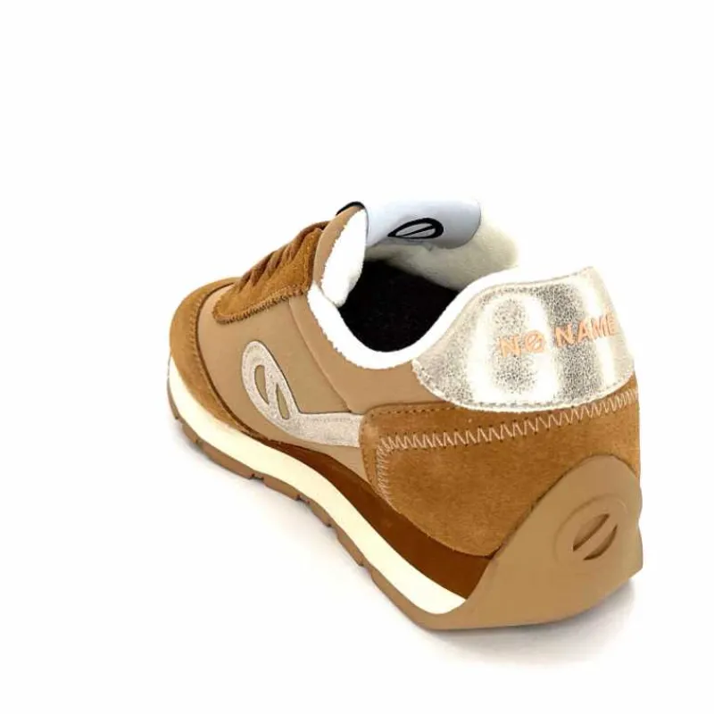 Teenager|Décontracté<No Name Baskets Running City Run Jogger W Daim Noisette Marron