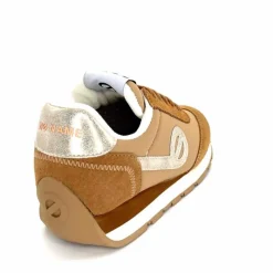 Teenager|Décontracté<No Name Baskets Running City Run Jogger W Daim Noisette Marron