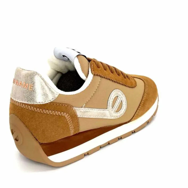 Teenager|Décontracté<No Name Baskets Running City Run Jogger W Daim Noisette Marron