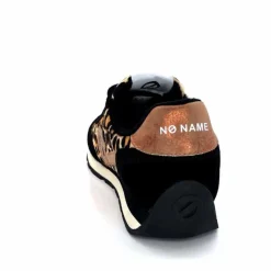 Sport Chic|Animalier<No Name Baskets Running City Run Jogger W Daim Noir Léo LéopardNoir