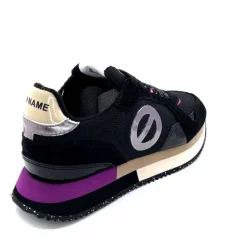 Sport|Décontracté<No Name Baskets Running Mia Jogger W Cuir Noir Fushia FushiaNoir