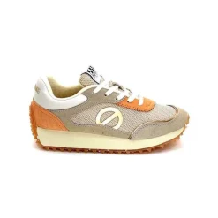 Teenager|Sport<No Name Baskets Running Punki Jogger W Daim Orange Beige