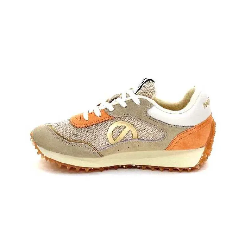 Teenager|Sport<No Name Baskets Running Punki Jogger W Daim Orange Beige