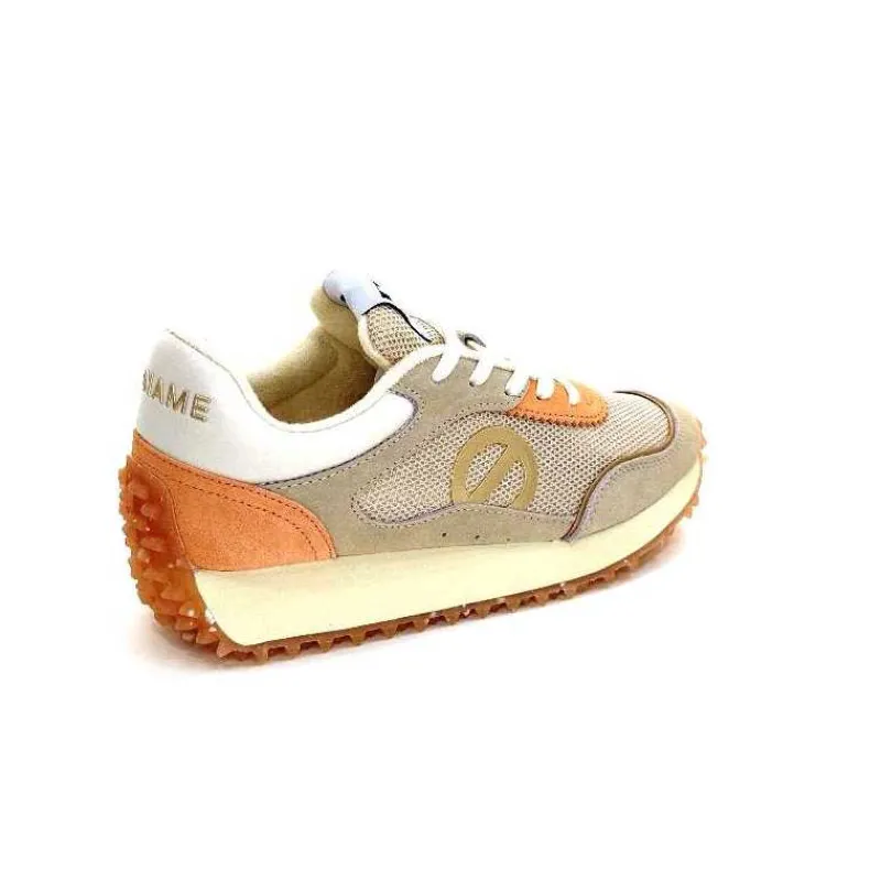 Teenager|Sport<No Name Baskets Running Punki Jogger W Daim Orange Beige