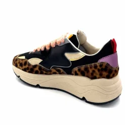 Teenager|Sport Chic<royal trading - serafini Baskets Running Serafini Ai24dmal04 Textile &amp; Léo Noir