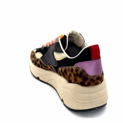 Teenager|Sport Chic<royal trading - serafini Baskets Running Serafini Ai24dmal04 Textile &amp; Léo Noir