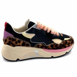 Teenager|Sport Chic<royal trading - serafini Baskets Running Serafini Ai24dmal04 Textile &amp; Léo Noir