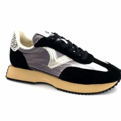 Sport|Animalier<Victoria Baskets Running 1134111 Daim Noir Gris GrisFoncéNoir