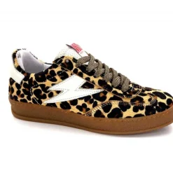 Teenager|Animalier<Semerdjian Baskets SMR23 Risy A223 Cuir Léo Léopard