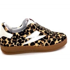 Teenager|Animalier<Semerdjian Baskets SMR23 Risy A223 Cuir Léo Léopard