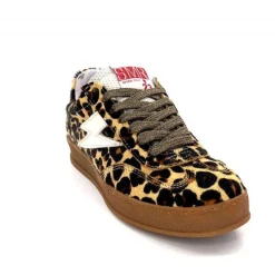 Teenager|Animalier<Semerdjian Baskets SMR23 Risy A223 Cuir Léo Léopard