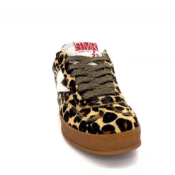 Teenager|Animalier<Semerdjian Baskets SMR23 Risy A223 Cuir Léo Léopard