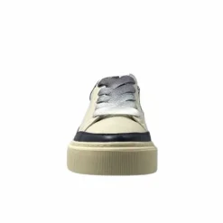 Sport Chic|Baskets<Softwaves Baskets 8.80.01/03 Cuir Crème & Marine