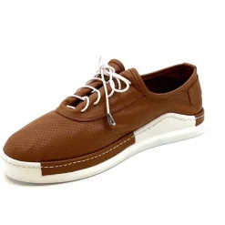 Basic|Baskets<428-ivoire Baskets Souples Ivoire G377 791 Cuir Marron