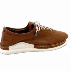 Basic|Baskets<428-ivoire Baskets Souples Ivoire G377 791 Cuir Marron
