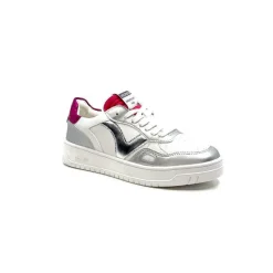 Teenager|Décontracté<Victoria Baskets 1257120 Cuir Argent Rose Blanc