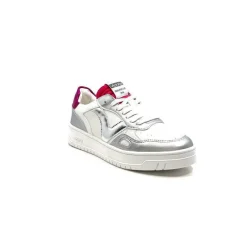Teenager|Décontracté<Victoria Baskets 1257120 Cuir Argent Rose Blanc