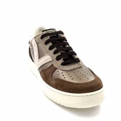 Teenager|Baskets<Victoria Baskets 1258257 Cuir Platine Marron