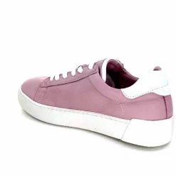 Sport Chic|Basic<ivoire422 Baskets Zip Ivoire 278 Cuir Rose