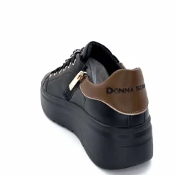 Masculin|Bijoux<Ivoire0130a Baskets Zip Ivoire 675527 Cuir Noir