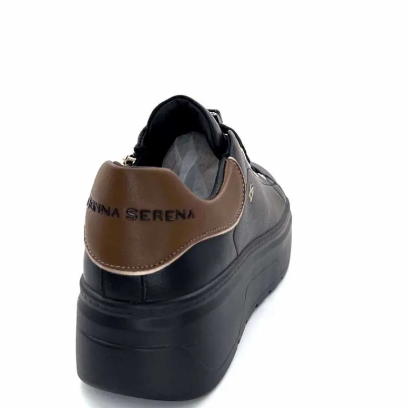 Masculin|Bijoux<Ivoire0130a Baskets Zip Ivoire 675527 Cuir Noir