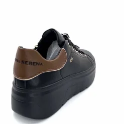 Masculin|Bijoux<Ivoire0130a Baskets Zip Ivoire 675527 Cuir Noir